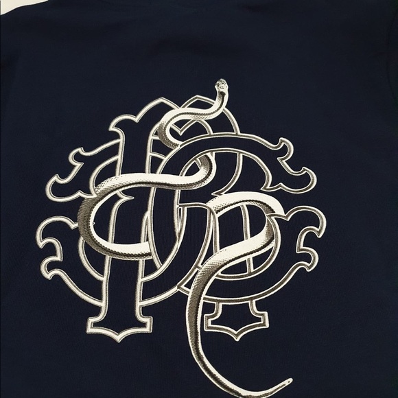 Roberto Cavalli Hoodie Men's Blue Sz Small NEW - Picture 12 of 12